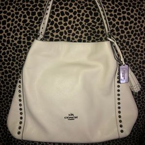 Coach Edie Satchel with Studs